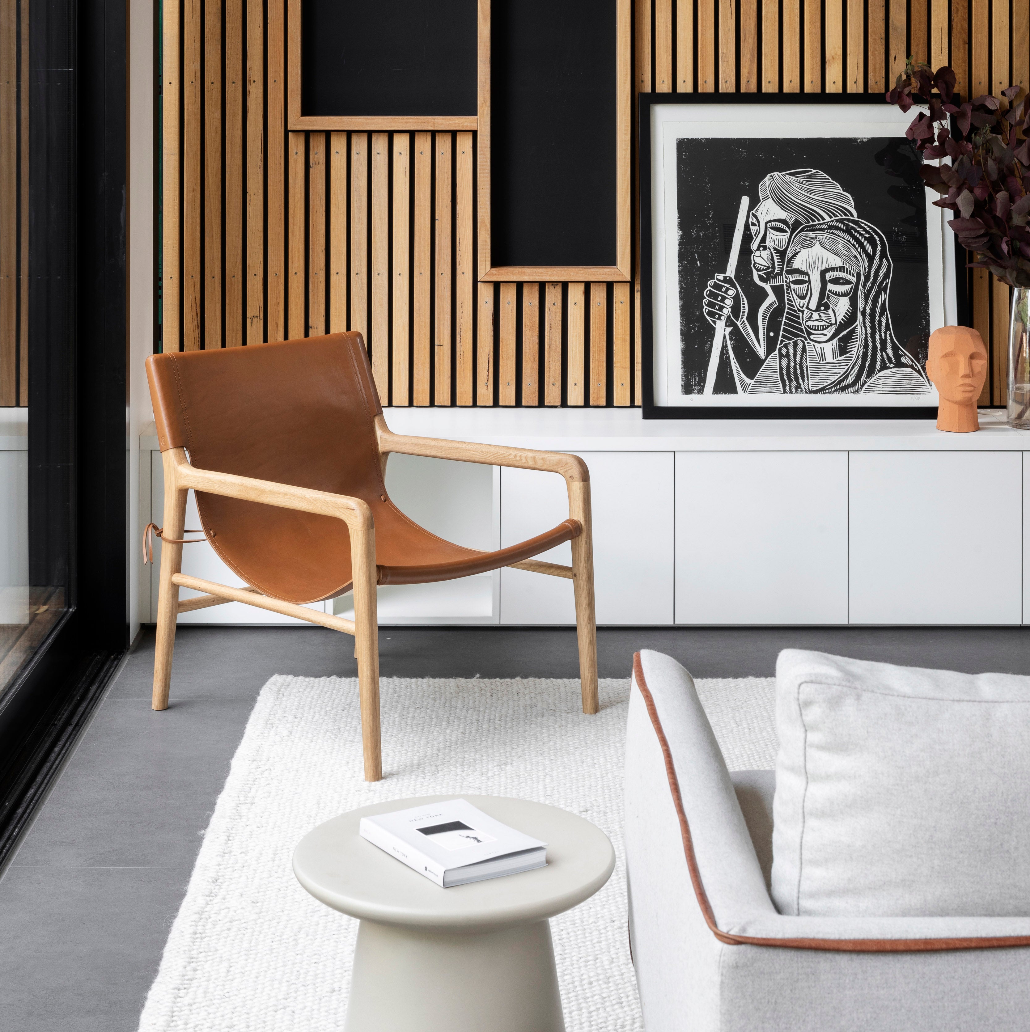 Smith Armchair Tan Clearance